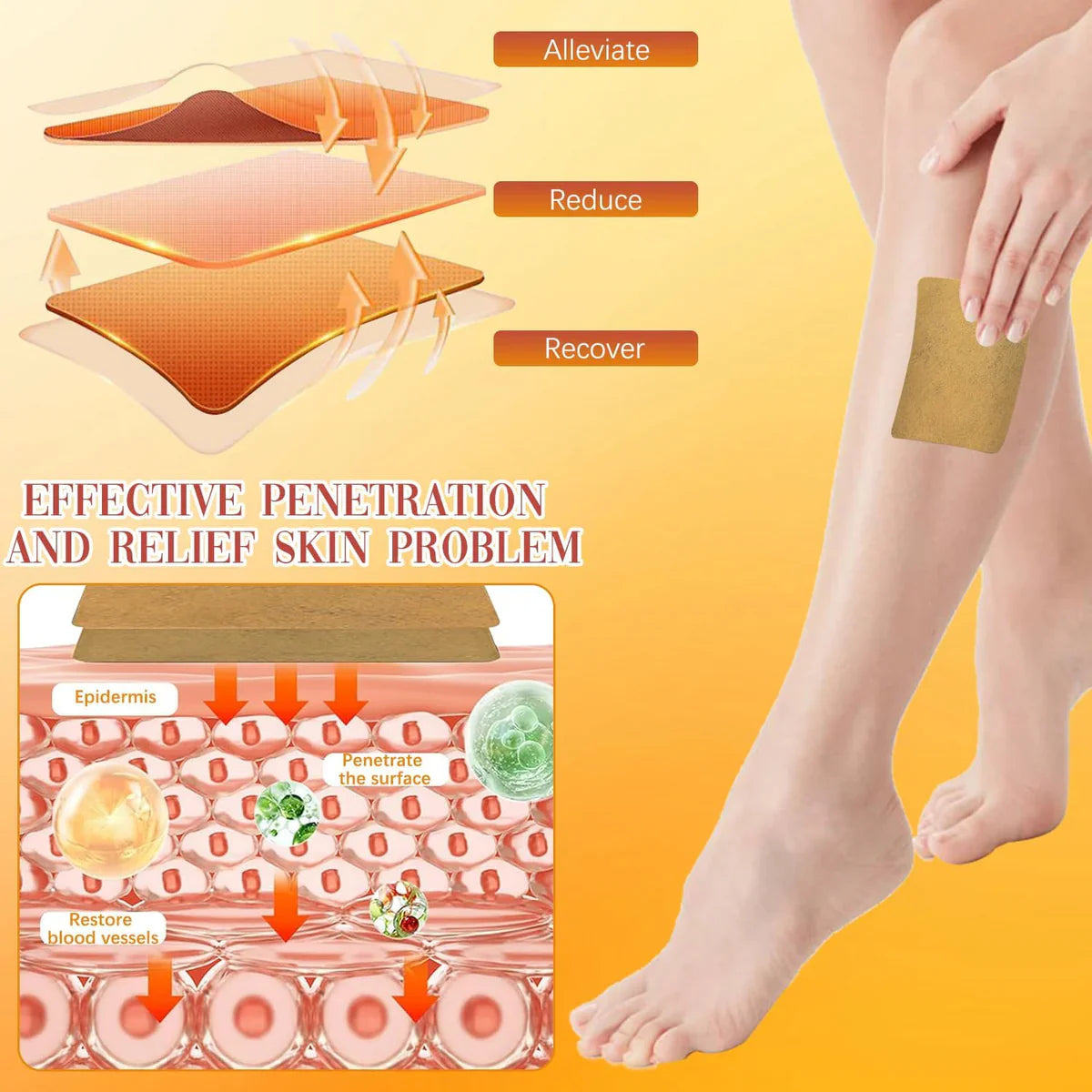 Instant Relief Varicose Vein Patches