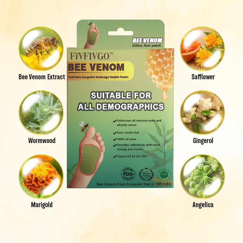 DetoxBee™ - Bee Venom Foot Patches