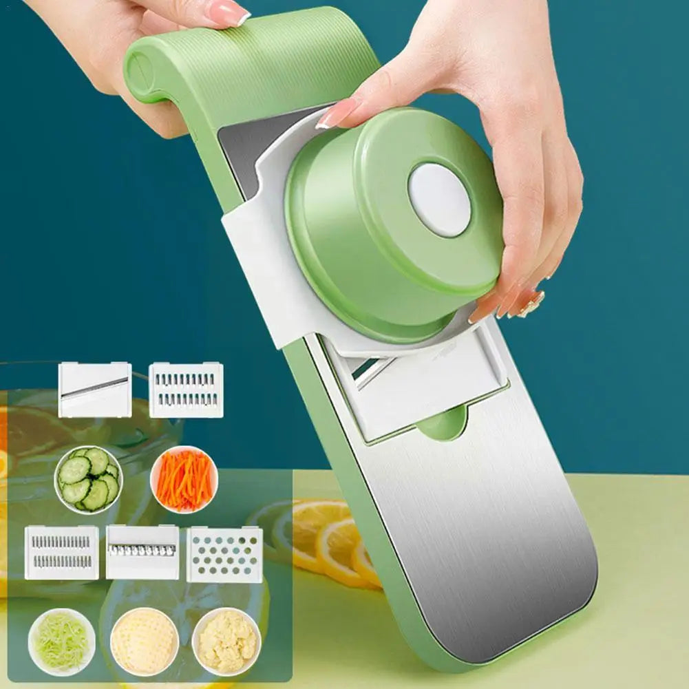 5 in 1 Vegetable Grater For Vegetables Slicers - Shredders Peeler Carrot Fruit